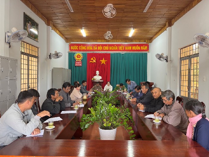 UBND xã Ea Sol tổ chức gặp mặt đại diện các điểm, nhóm Tôn giáo